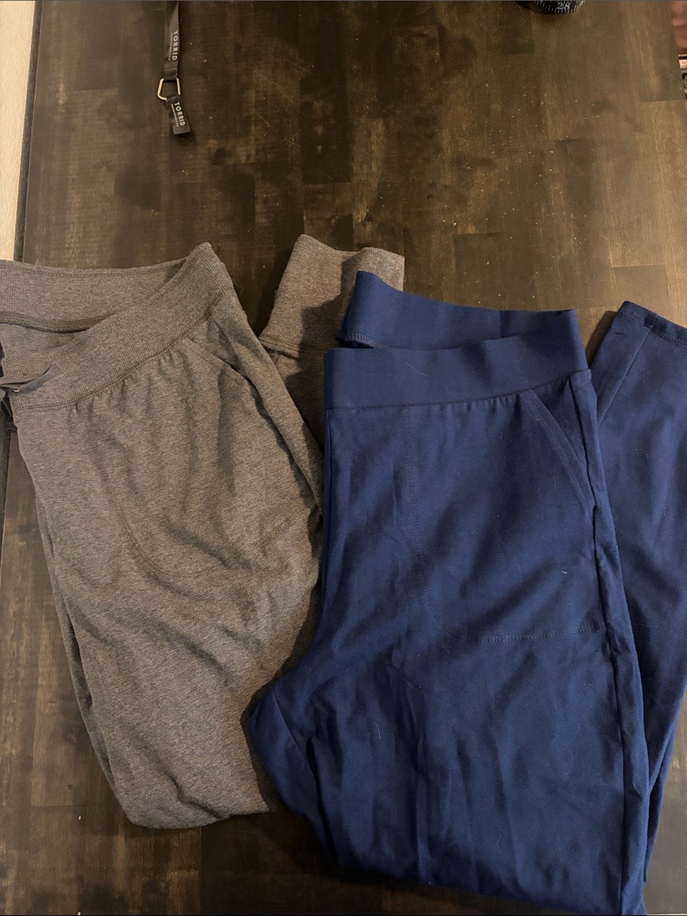 Torrid Navy & Gray Lot of 2 Ankle Legging Jogger Pants Size 2X